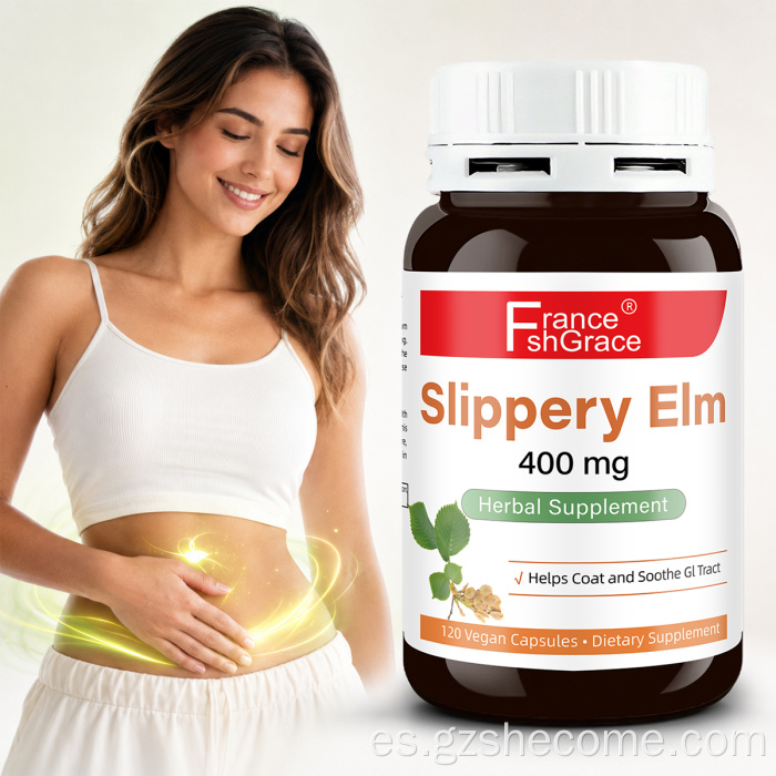 Shecome Olmo Resbaladizo Cápsulas Salud Digestiva